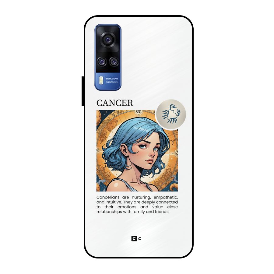Connected Cancer Metal Back Case for Vivo Y51