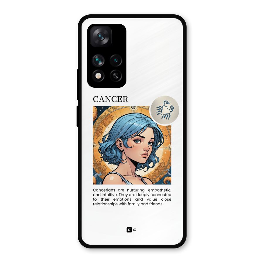 Connected Cancer Metal Back Case for Xiaomi 11i 5G