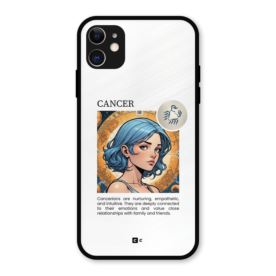 Connected Cancer Metal Back Case for iPhone 11
