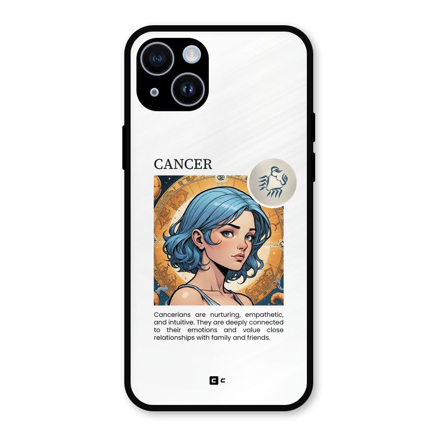 Connected Cancer Metal Back Case for iPhone 14
