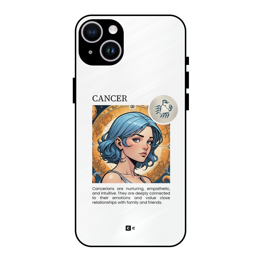 Connected Cancer Metal Back Case for iPhone 14 Plus