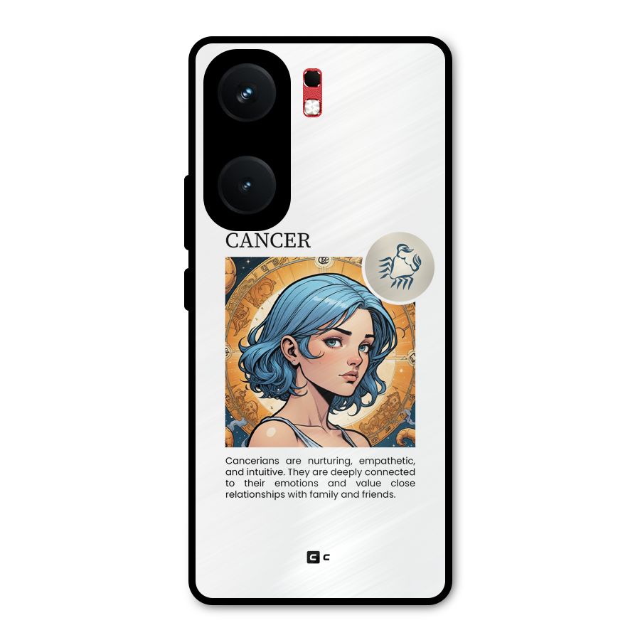 Connected Cancer Metal Back Case for iQOO Neo 9 Pro