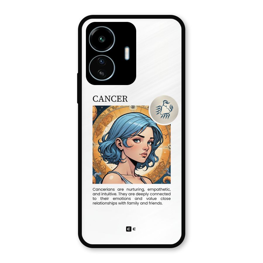 Connected Cancer Metal Back Case for vivo iQOO Z6 Lite 5G