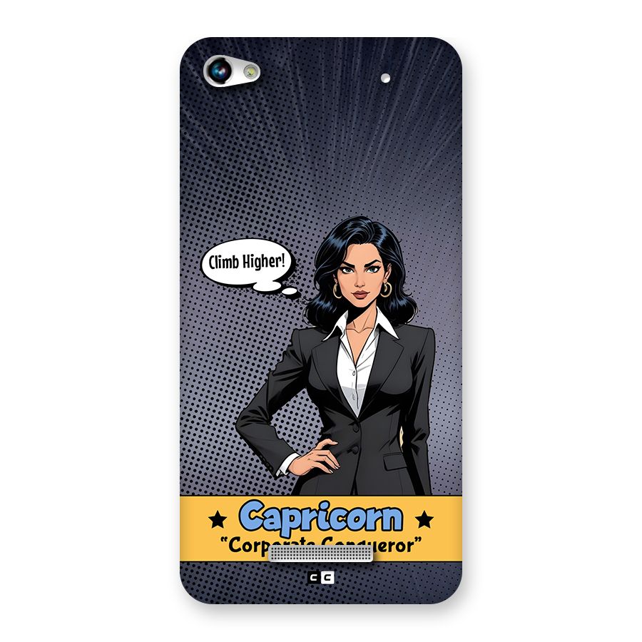 Conqueror Capricorn Back Case for Canvas Hue 2 A316