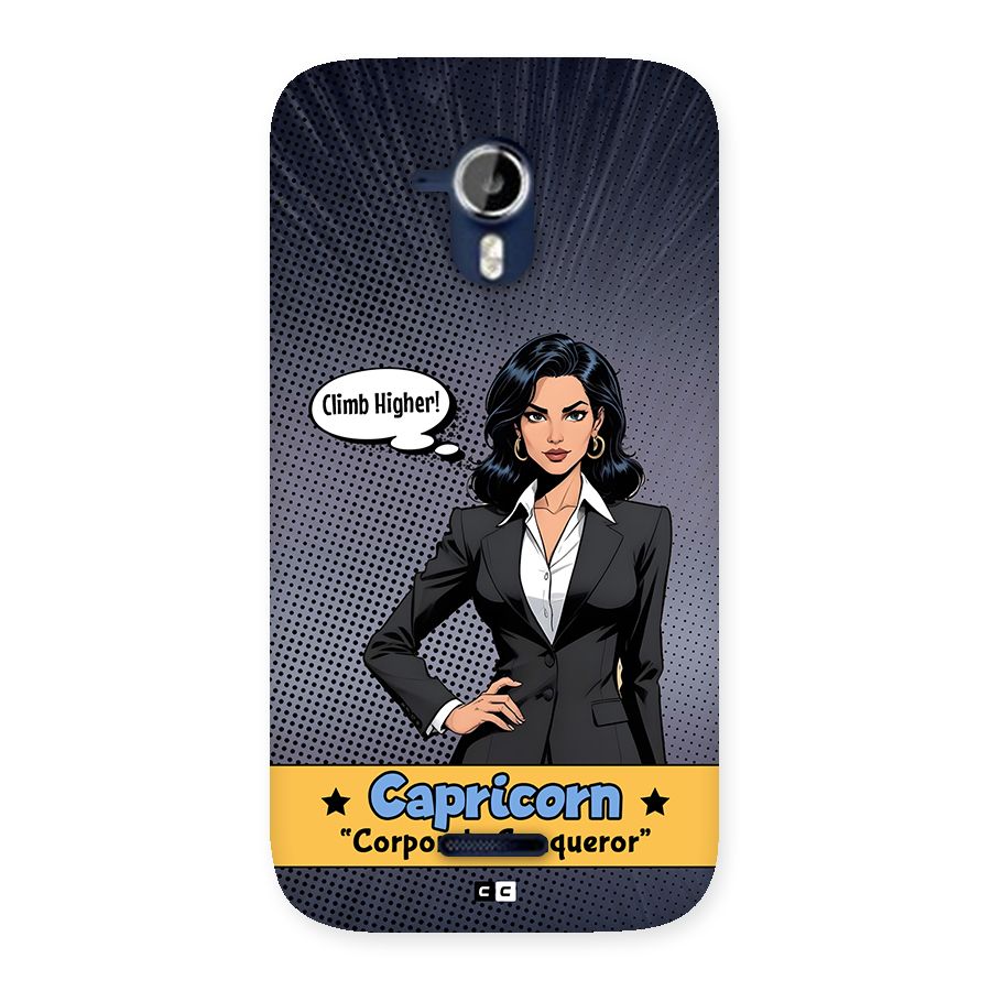 Conqueror Capricorn Back Case for Canvas Magnus A117