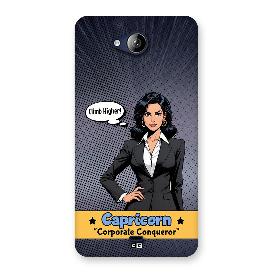 Conqueror Capricorn Back Case for Canvas Play Q355