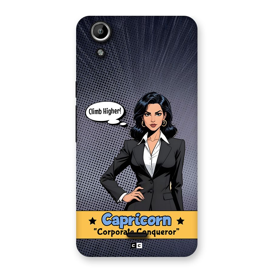 Conqueror Capricorn Back Case for Canvas Selfie Lens Q345