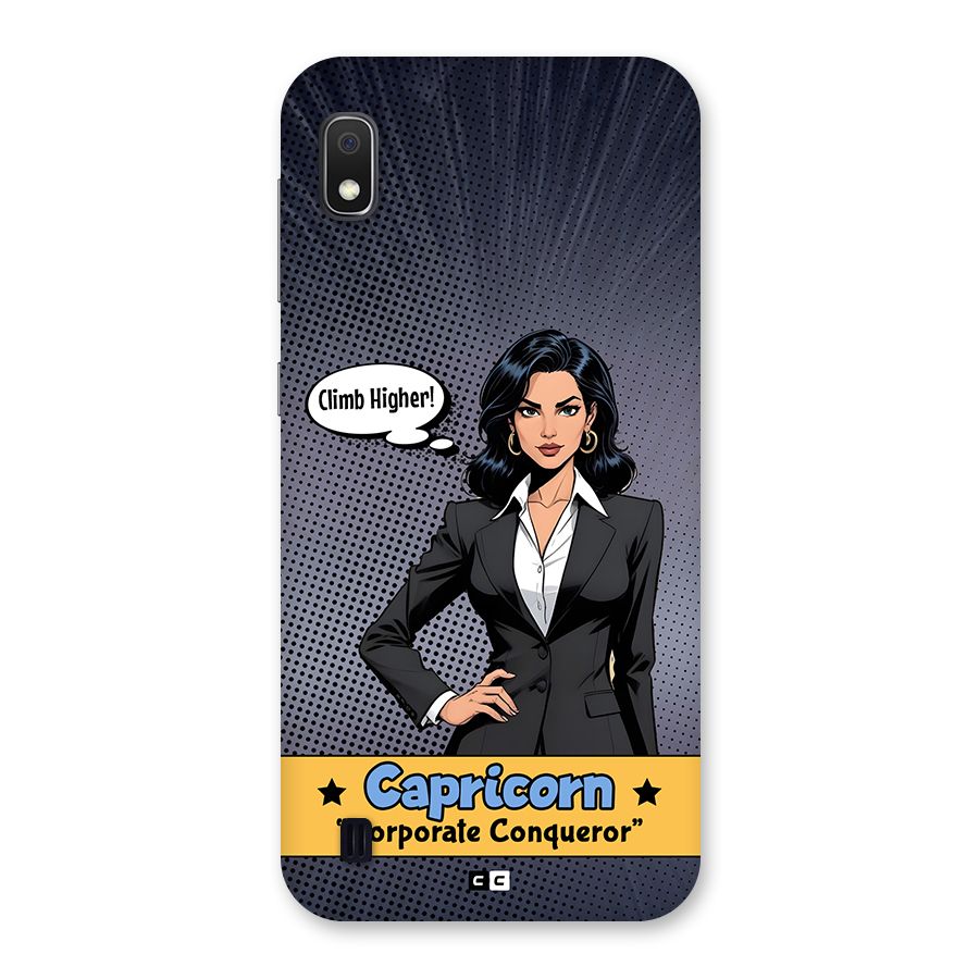 Conqueror Capricorn Back Case for Galaxy A10