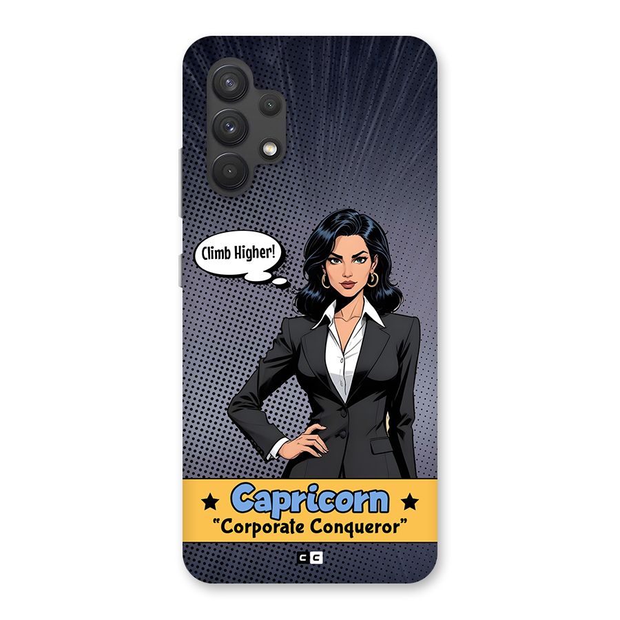 Conqueror Capricorn Back Case for Galaxy A32