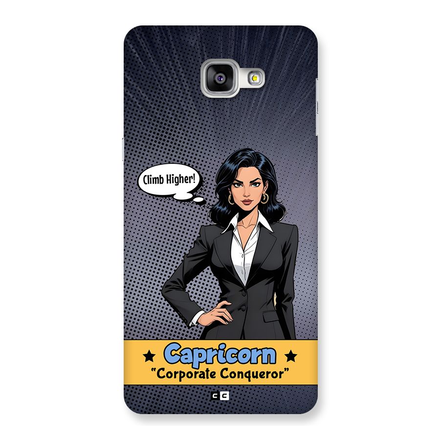 Conqueror Capricorn Back Case for Galaxy A9