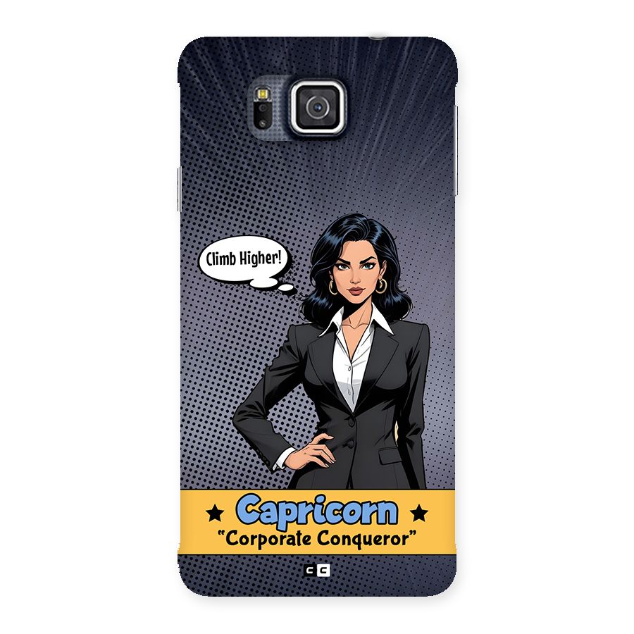 Conqueror Capricorn Back Case for Galaxy Alpha