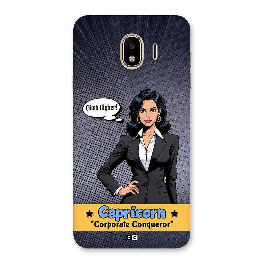 Conqueror Capricorn Back Case for Galaxy J4