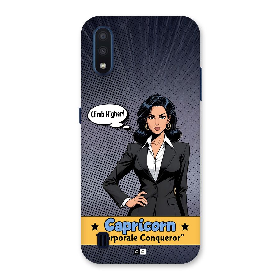Conqueror Capricorn Back Case for Galaxy M01