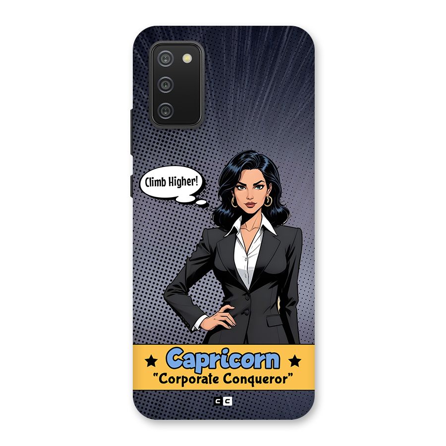 Conqueror Capricorn Back Case for Galaxy M02s