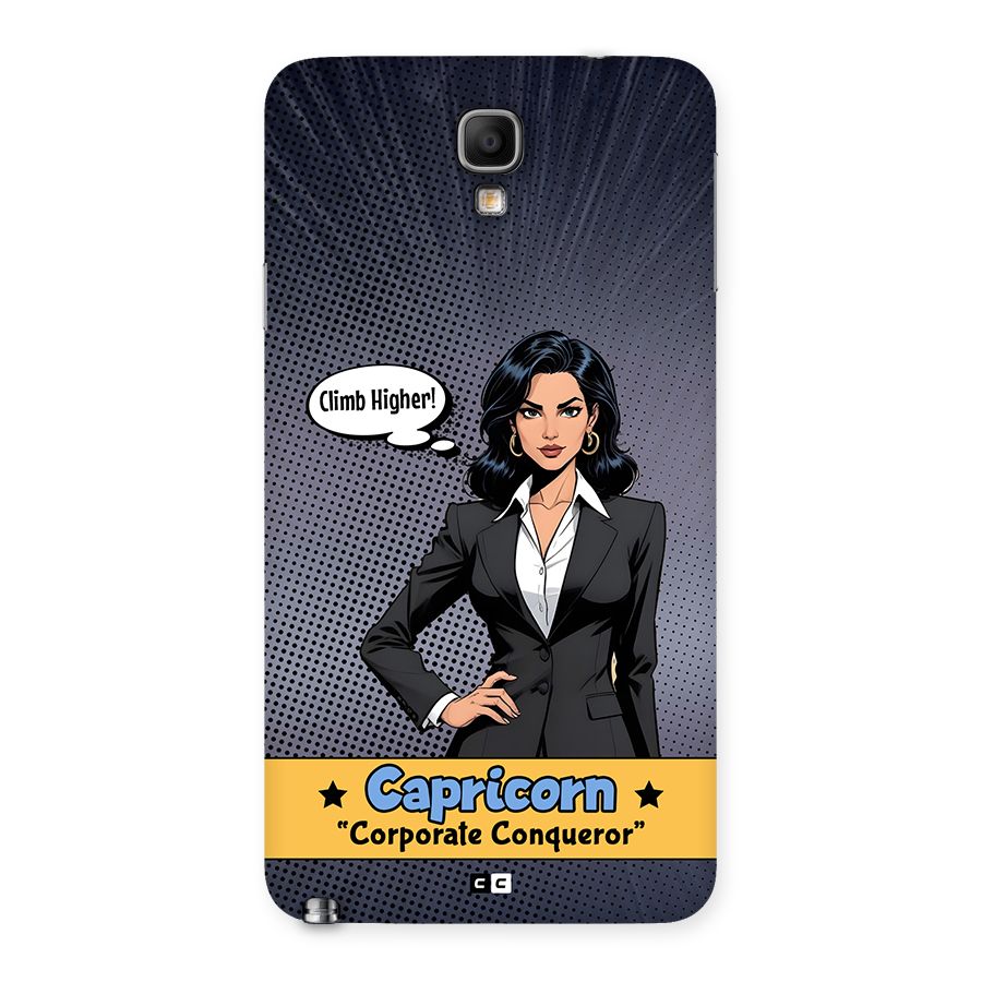 Conqueror Capricorn Back Case for Galaxy Note 3 Neo