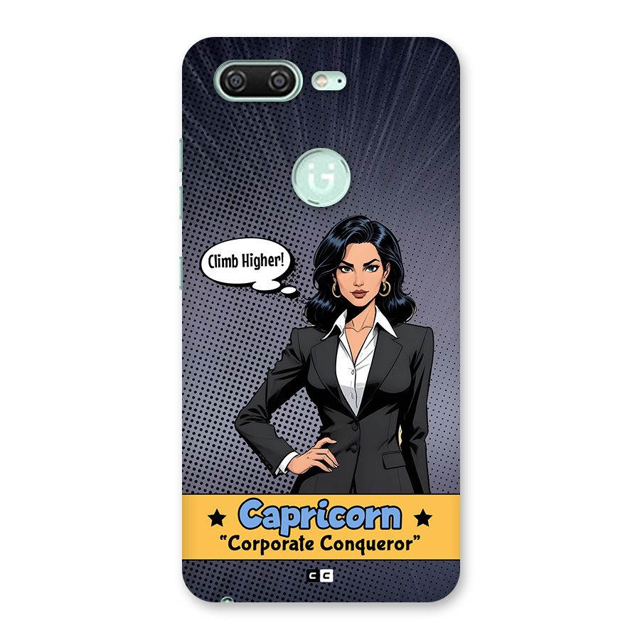 Conqueror Capricorn Back Case for Gionee S10