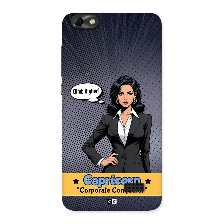 Conqueror Capricorn Back Case for Honor 4C