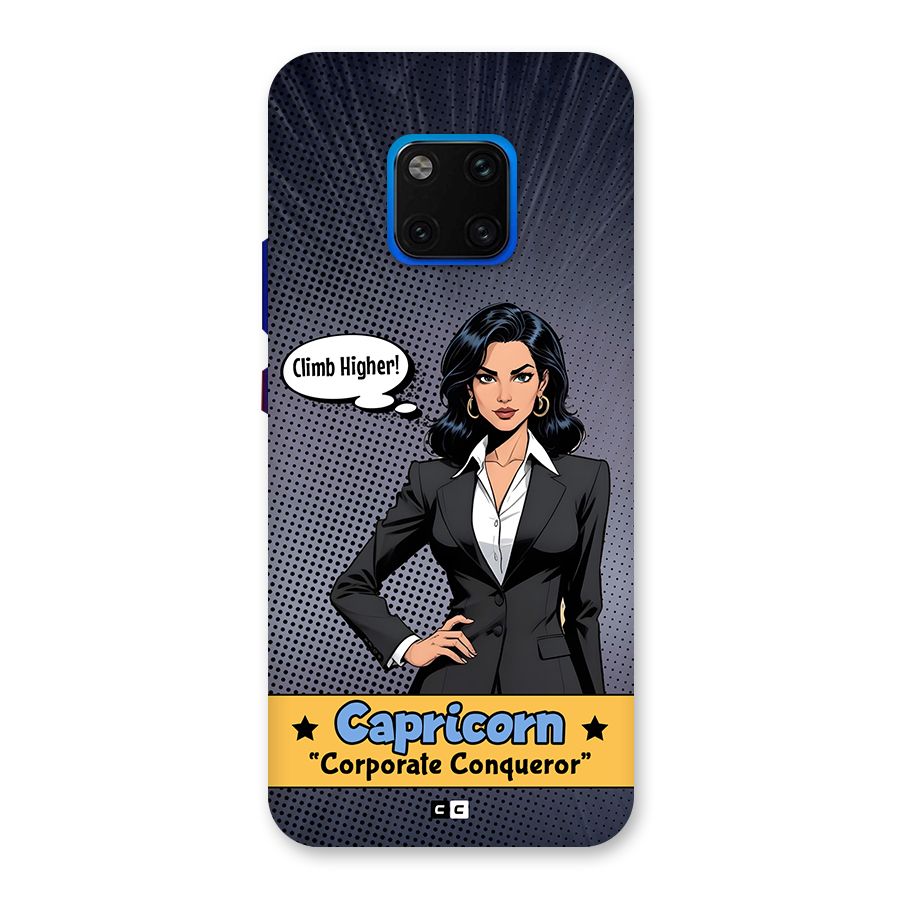Conqueror Capricorn Back Case for Huawei Mate 20 Pro