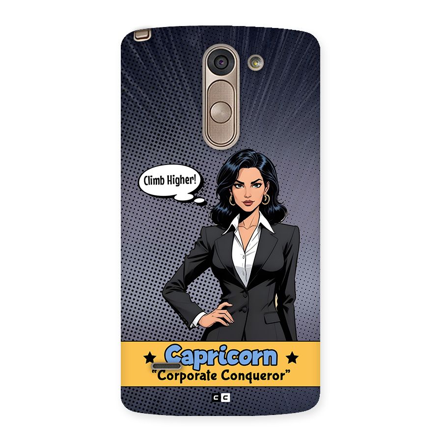 Conqueror Capricorn Back Case for LG G3 Stylus