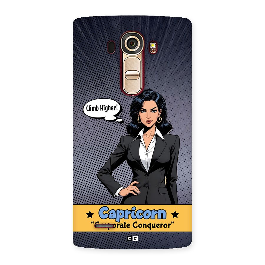 Conqueror Capricorn Back Case for LG G4