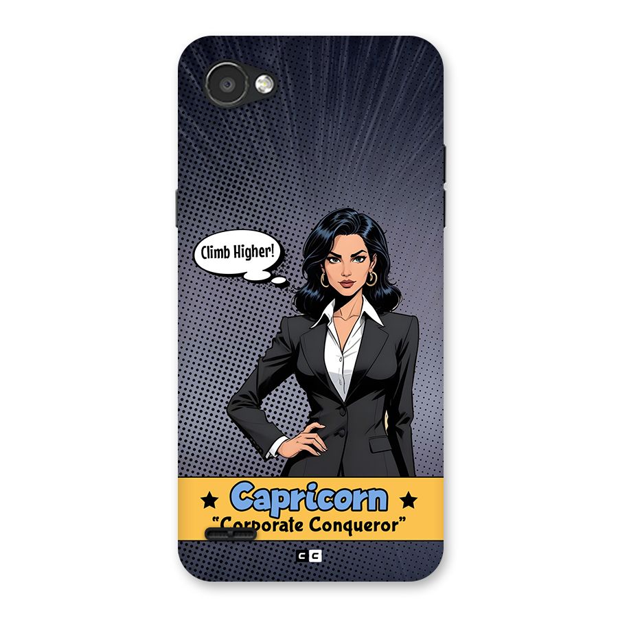 Conqueror Capricorn Back Case for LG Q6
