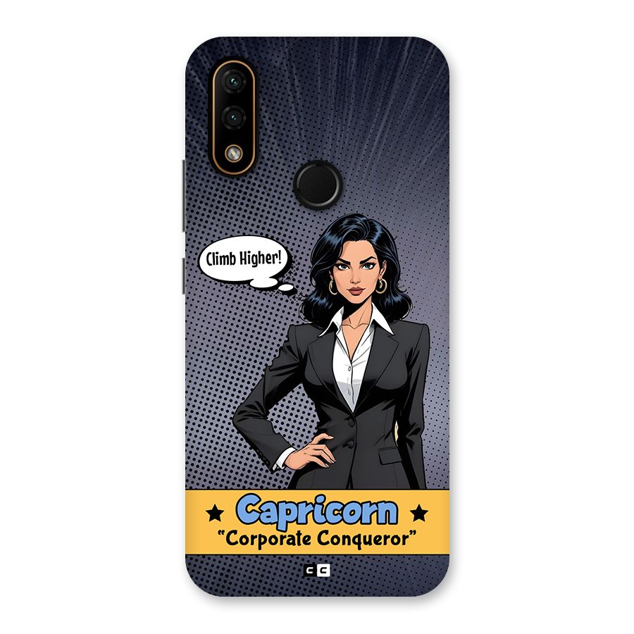 Conqueror Capricorn Back Case for Lenovo A6 Note