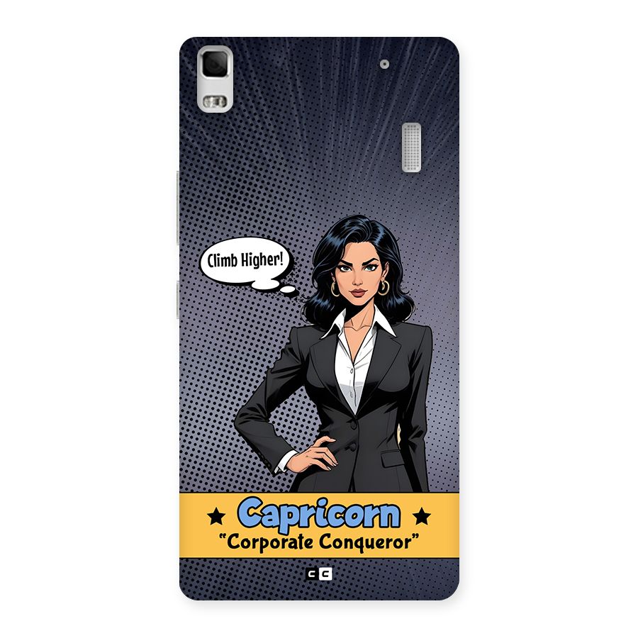 Conqueror Capricorn Back Case for Lenovo A7000
