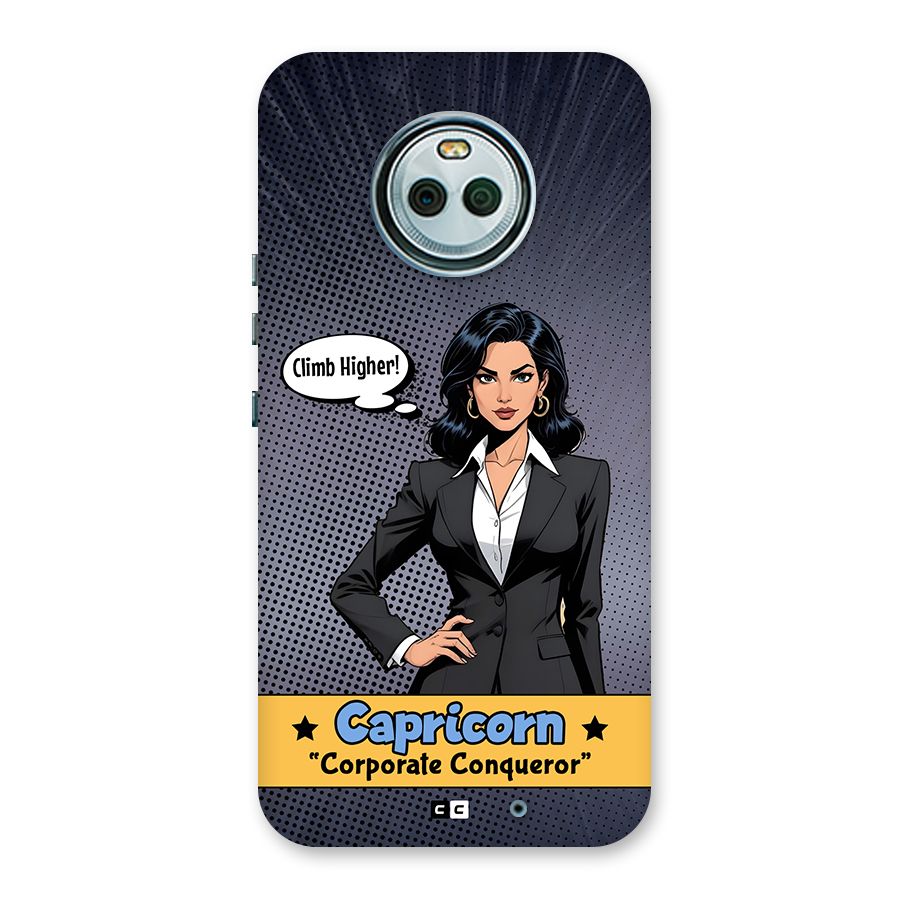 Conqueror Capricorn Back Case for Moto X4