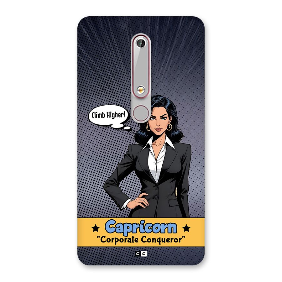Conqueror Capricorn Back Case for Nokia 6.1