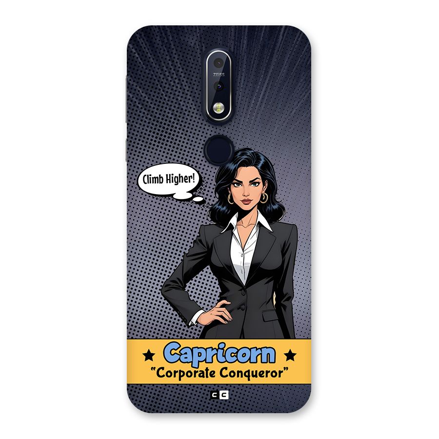 Conqueror Capricorn Back Case for Nokia 7.1