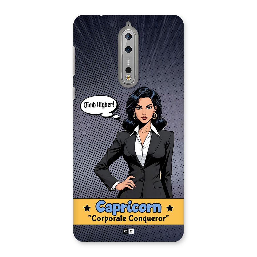 Conqueror Capricorn Back Case for Nokia 8
