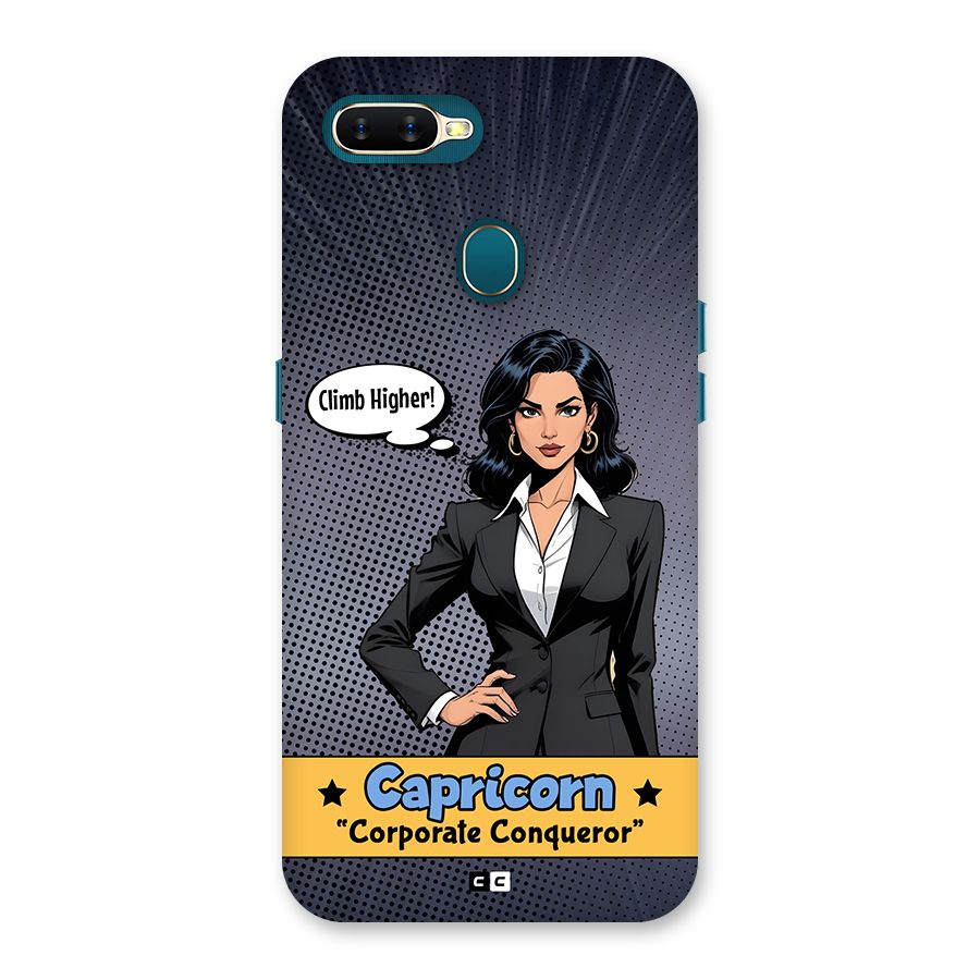 Conqueror Capricorn Back Case for Oppo A11k
