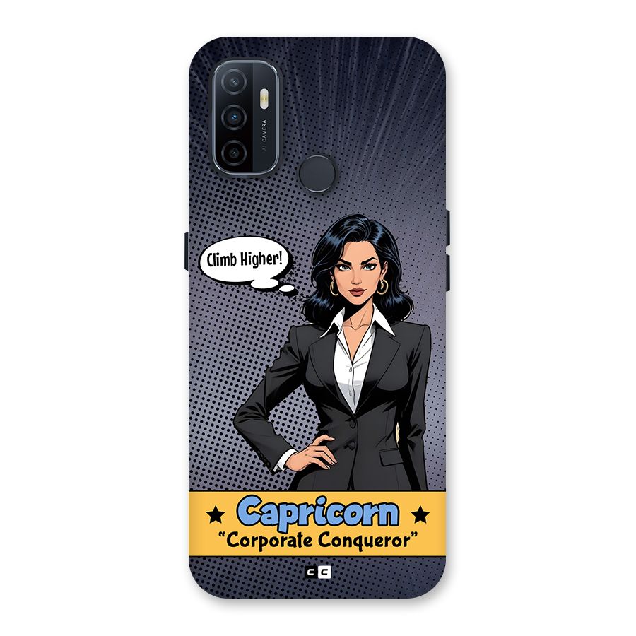 Conqueror Capricorn Back Case for Oppo A32