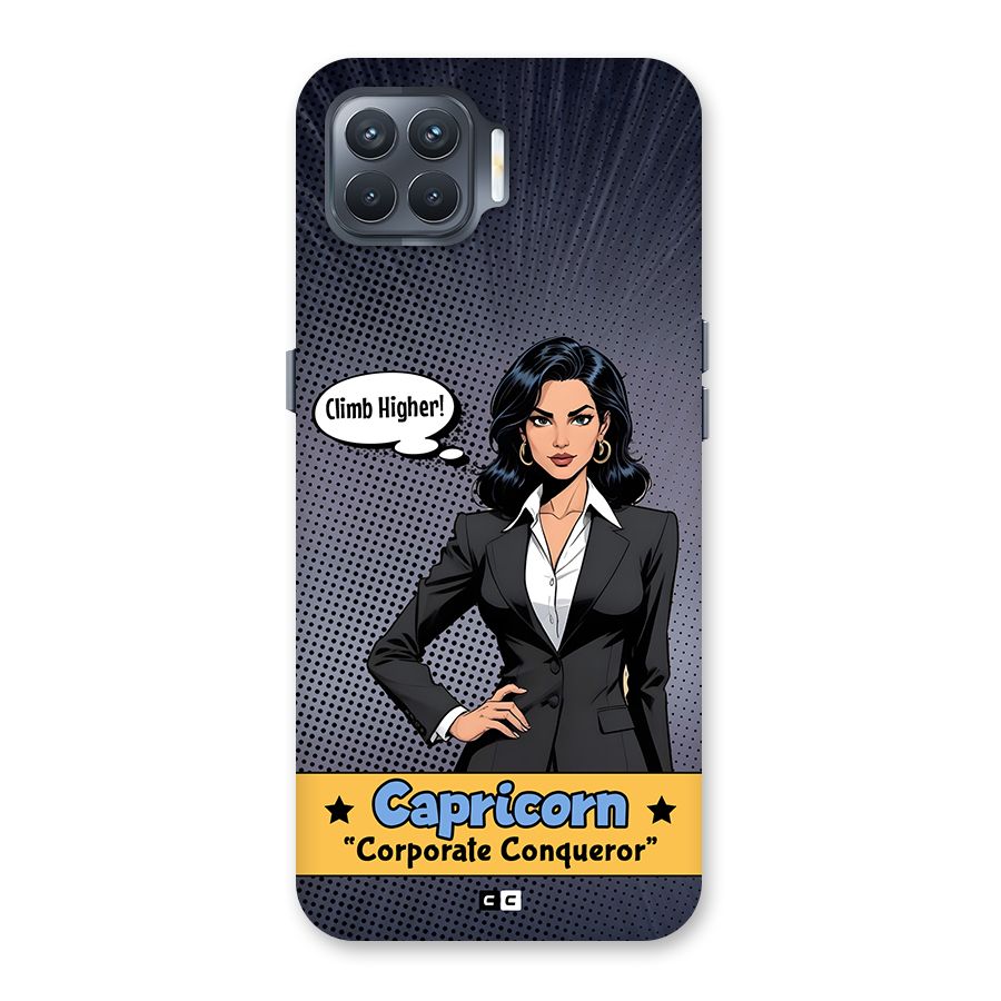 Conqueror Capricorn Back Case for Oppo F17 Pro