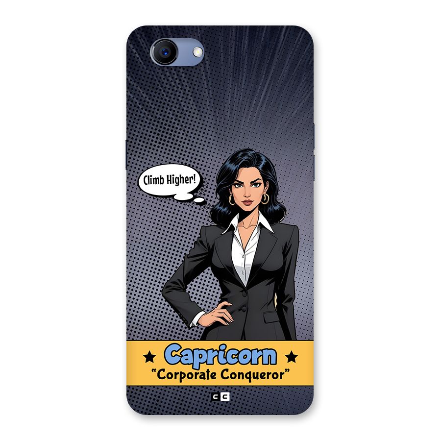 Conqueror Capricorn Back Case for Realme 1