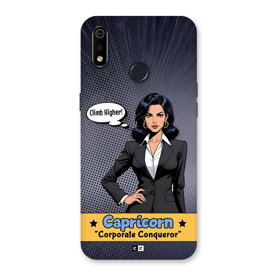 Conqueror Capricorn Back Case for Realme 3i