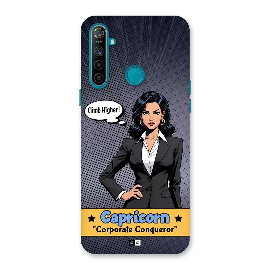 Conqueror Capricorn Back Case for Realme 5i