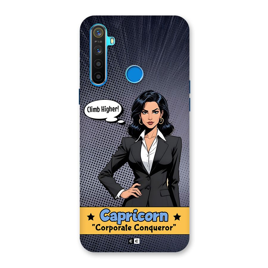 Conqueror Capricorn Back Case for Realme 5s