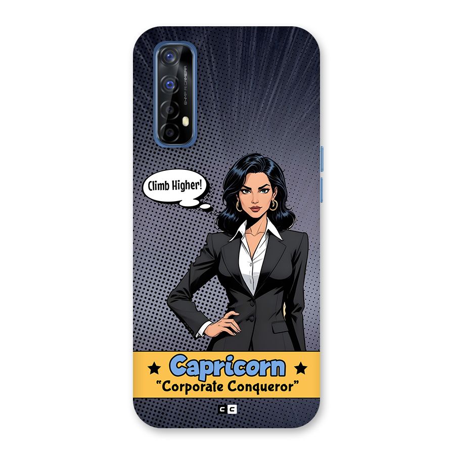 Conqueror Capricorn Back Case for Realme 7