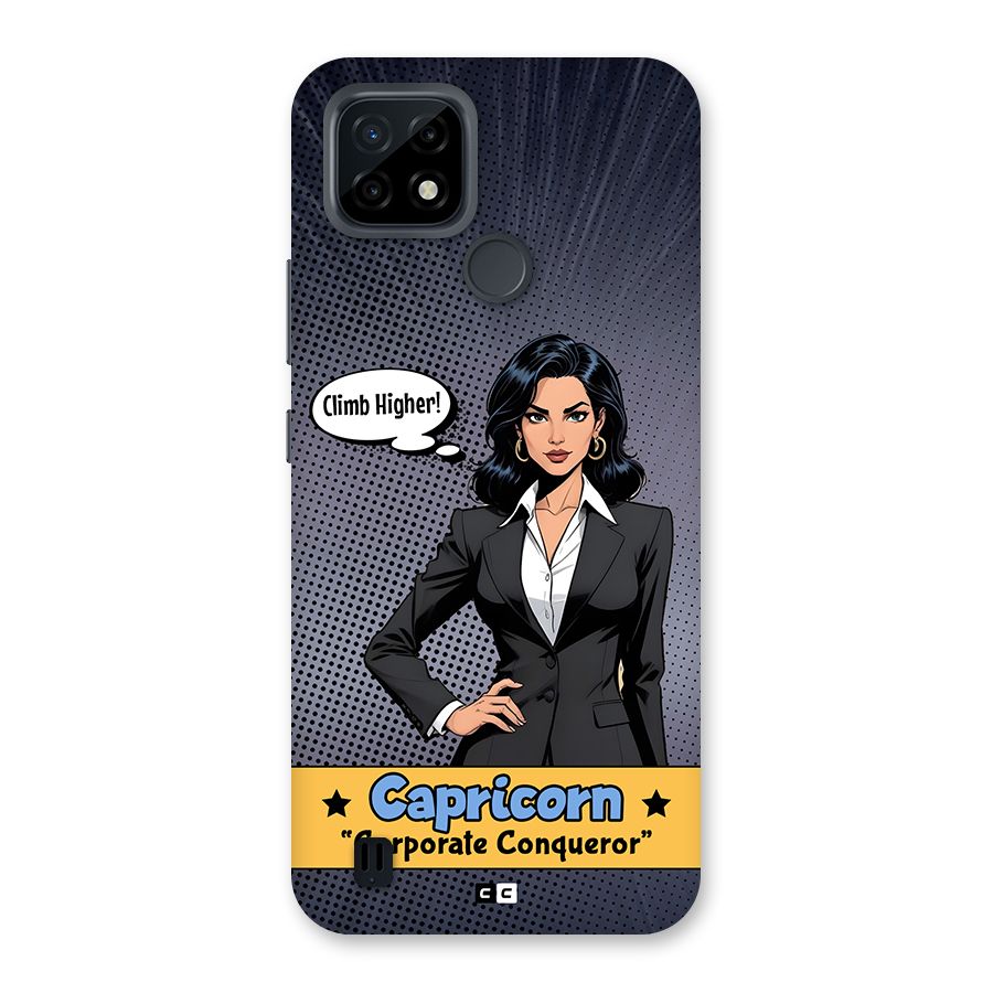 Conqueror Capricorn Back Case for Realme C21