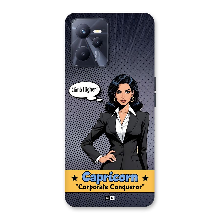 Conqueror Capricorn Back Case for Realme C35