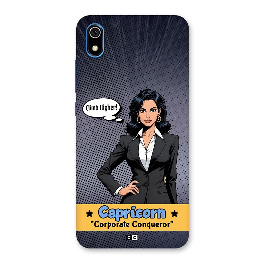 Conqueror Capricorn Back Case for Redmi 7A