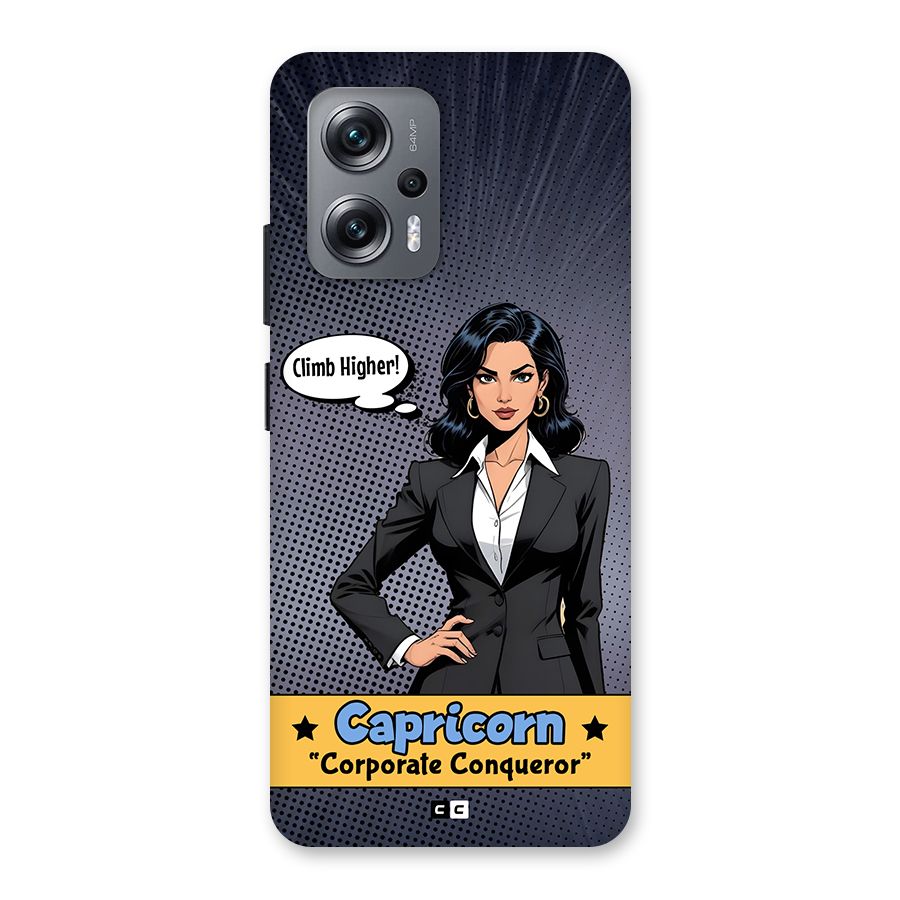 Conqueror Capricorn Back Case for Redmi K50i