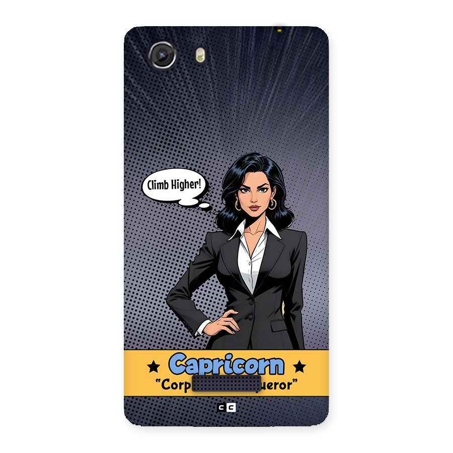 Conqueror Capricorn Back Case for Unite 3