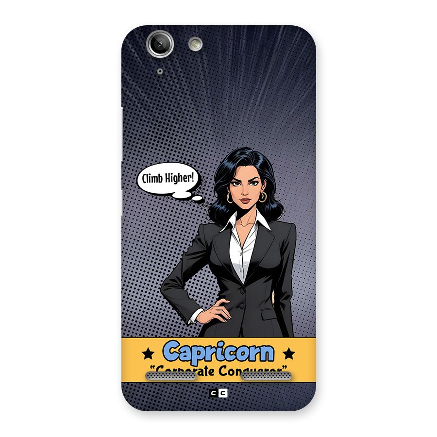Conqueror Capricorn Back Case for Vibe K5