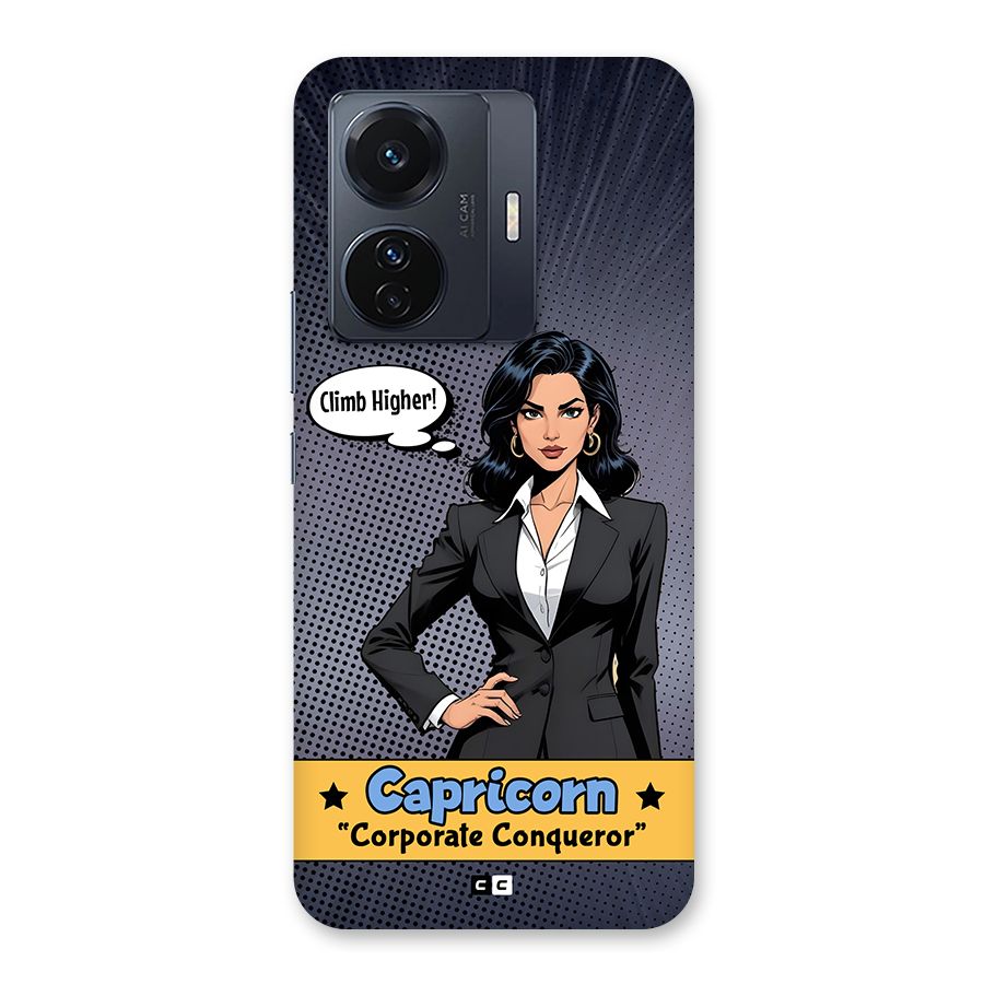 Conqueror Capricorn Back Case for Vivo T1 Pro