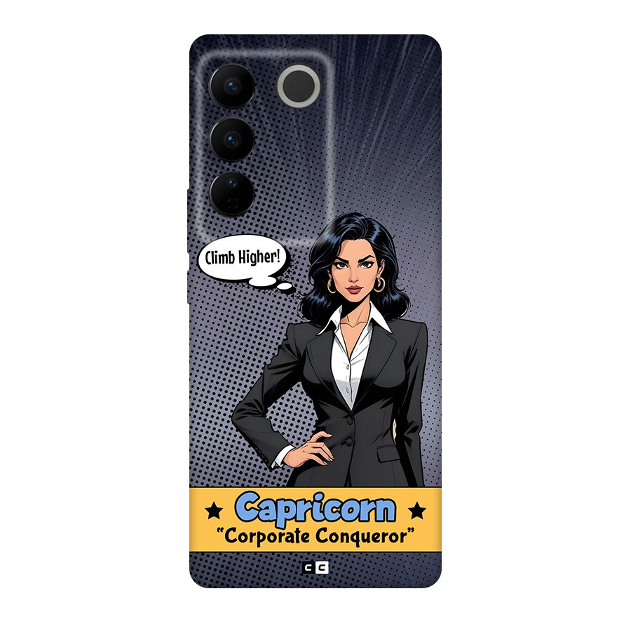 Conqueror Capricorn Back Case for Vivo V27