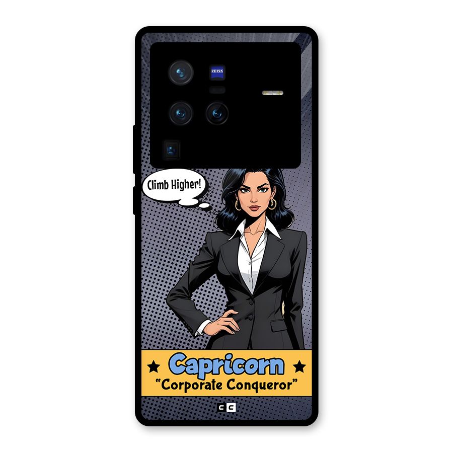 Conqueror Capricorn Back Case for Vivo X80 Pro