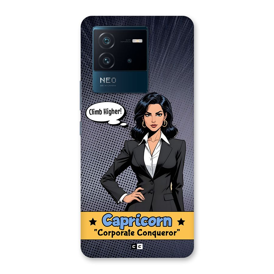 Conqueror Capricorn Back Case for Vivo iQOO Neo 6 5G