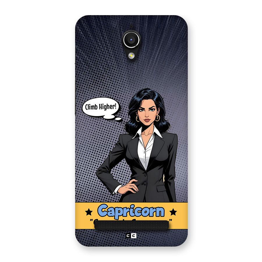 Conqueror Capricorn Back Case for Zenfone Go